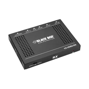 Black Box VX-HDB2-RX HDR CATx Video Extender RX 4K HDMI 2.0 60Hz 4:4:4 Chroma