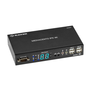 Black Box VX-HDMI-4KIP-RX MEDIACENTRO IPX 4K Receiver, HDMI, USB, Serial, IR, Audio