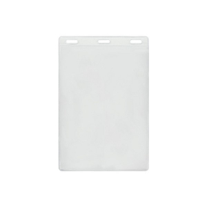 Brady People ID 1840-1625 Vinyl Vertical Large Event Badge Holder 4.21" x 6"