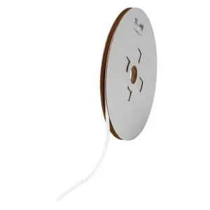 Brady LSZH-C-187-WT-J PermaSleeve Low Smoke Zero Halogen Heat Shrink Wire and Cable Tubing for 3" Core Printers, 0.187 in Dia x 175 ft L / White