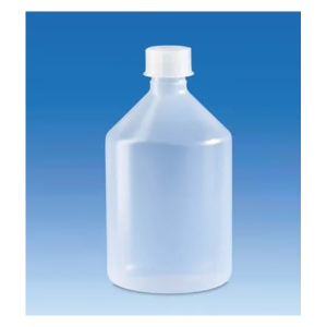 BrandTech 100789 2000mL Reagent Bottle, Polypropylene, Glass 32 Cap, Pack of 6