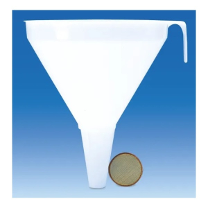 BrandTech 41894 Large Funnel, Polypropylene, Dia. 250mm, Stem Dia. 30mm, Pack of 6