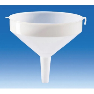 BrandTech 42294 Large Funnel, High-Density Polyethylene, Stem 42mm