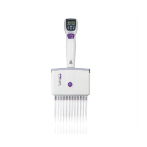 BrandTech 705448 Multi-Channel Micropipette Transferpette-12 Electronic, 50-1250 ul