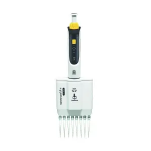 BrandTech 705906 Multi-Channel Micropipette Transferpette S-8, Adjustable volume, DE-M, M8-50, 5-50 ul