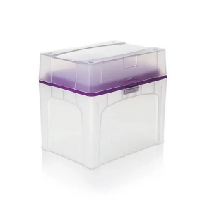 BrandTech 732997 TipBox Empty Purple with Tip Tray 1250 uL