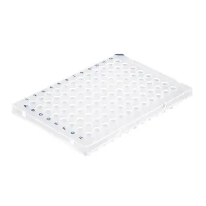 BrandTech 781375 Polymerase Chain Reaction plate 96 well, Polypropylene, Transparent, Semi Skirted