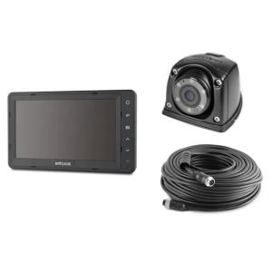 Brigade Electronics 6124 Camera Monitor System Select Single 7" Monitor with AHD Eyeball Camera Monitor System for Rigid Vehicles