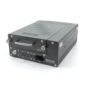 Brigade Electronics 6585 MDR-644 Mobile Digital Recorder - 4 Analogue Channels 4 IP Channels 2TB SSD 64GB SD