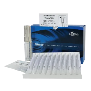 CHEMetrics K-4520 Titrets Total Hardness Test Kit (20-200 ppm)