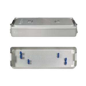 ConMed SQ002 Sterilization Container and Tray for Low Impact Laparoscopes