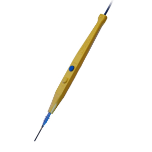 ConMed 130302A GoldLine Push Button Pencil w/ 1.00" Needle, 10.00' Cable & Safety Holster - 40 pcs