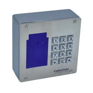 CyberData 011426 RFID/Keypad Secure Access Control Endpoint 10/100 Mbps