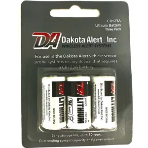 Product image for CR123A 3 pack