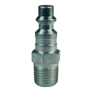 Dixon Valve D2M2 DF-Series Pneumatic Threaded Plug, 1/4 in x 18 NPTF, 1/4 in Body, Steel, Male