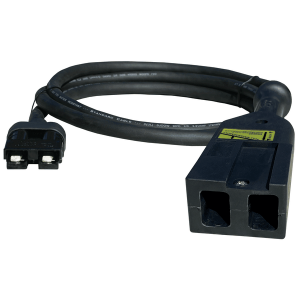 Dual Pro 602611 E-Z-GO TXT D-Plug Powerwise Style Charge Cable Assembly 7 ft