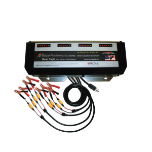Dual Pro I1215BSBQUAD Battery System Balancer, Alligator Clips, 15A, 12V
