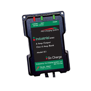 Dual Pro IS1 Industrial Series Charging System with (1) 12V Output 6 Amp Bank - 6 Amps