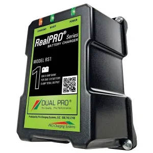 Dual Pro RS1 RealPRO Series Battery Charger (1) 12V Output 6 Amp Bank 6 Amps