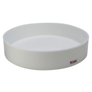 Dynalon 109814 15 x 3" I. D. HDPE Round Tray