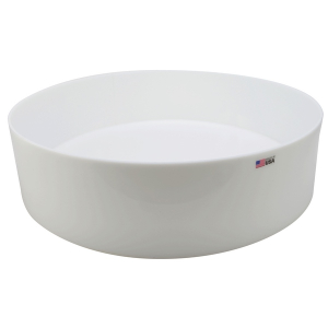 Dynalon 109834 24 x 6" I. D. HDPE Round Tray