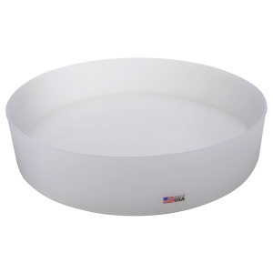 Dynalon 109864 20 x 4" I. D. PP Round Tray
