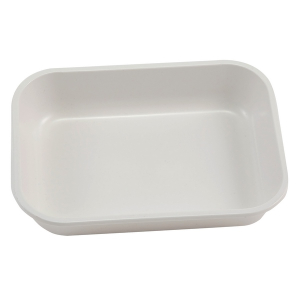 Dynalon 209295-0002 7.9 x 5.9 x 1.6" HIPS High Impact Tray