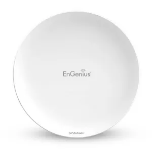 EnGenius ENSTATION6 EnStation Wi-Fi 6 2x2 5GHz Outdoor Long Range CPE