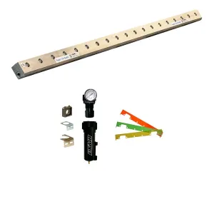 Exair 110224SS 24" Type 303 Stainless Steel Super Air Knife Kit