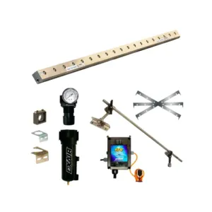 Exair 110230SSDX 30" Deluxe 303 Stainless Steel Super Air Knife Kit