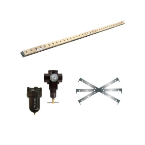 Exair 110296SS-316 96" Type 316 Stainless Steel Super Air Knife Kit