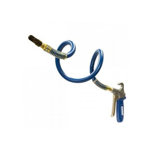 Exair 1210-PEEK-36SSH Soft Grip Safety Air Gun with Model 1100-PEEK Air Nozzle and 36" SSH