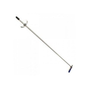 Exair 1210-PEEK-48-CS Soft Grip Safety Air Gun with Model 1100-PEEK Air Nozzle, 48" Alum. Ext Pipe & Chip Shield