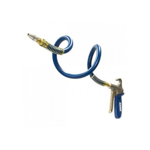 Exair 1290SS-12SSH Soft Grip Safety Air Gun with Model 1009SS Air Nozzle and 12" SSH