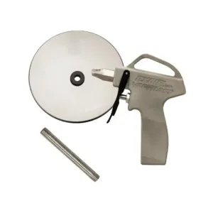 Exair 1629-12-CS VariBlast Compact Safety Air Gun with Model 1126 1" Flat Air Nozzle 12" Aluminum Extension Pipe and Chip Shield