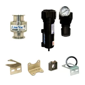 Exair 163200-316 2" 316 Stainless Steel Sanitary Flange Line Vac Kit