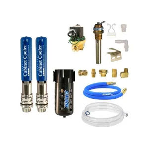 Exair 4380 NEMA 12, 5,600 Btu/hr Cabinet Cooler with Thermostat Control