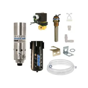 Exair 4808-24VDC NEMA 4 Cabinet Cooler System with Thermostat Control (24 VDC), 550 Btu/hr