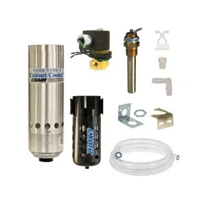 Exair 4815-24VDC NEMA 4 Cabinet Cooler System with Thermostat Control (24 VDC), 1,000 Btu/hr