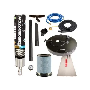 Exair 6103 EasySwitch Wet-Dry Vac System for 55 Gallon Drum with HEPA Filter