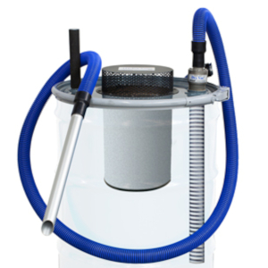 Exair 6199 55 Gallon Heavy Duty HEPA Vac System