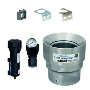 Exair 6234 4" Stainless Steel Adjustable Air Amplifier Kit