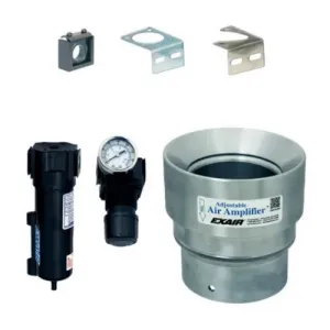 Exair 6244 4" Aluminum Adjustable Air Amplifier Kit
