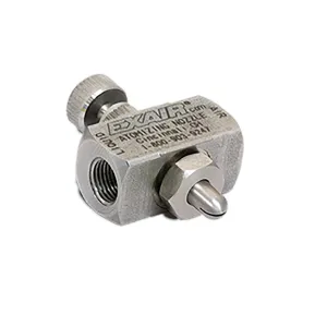 Exair AF8030SS Atomizing Spray Nozzle, Internal Mix, Flat Fan Pattern, 1/8 NPT, 17.0 GPH max flow