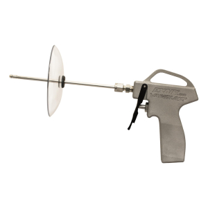 Exair 1604SS-12-CS VariBlast Compact Safety Air Gun with Back Blow Air Nozzle, 12" Alum. Ext Pipe & Chip Shield