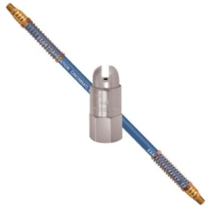 Exair HP1002SS-9212 St. St. High Power Safety Air Nozzle with 12" SSH