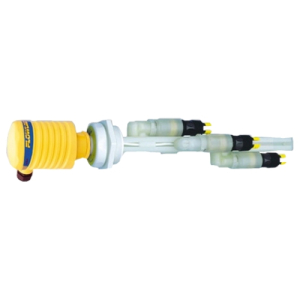Flowline AV16-4347-A-B Smart Trak Multi-Point Liquid Level Switch with Junction Box Buoyancy, 1 x SPDT Reed, PP, 2" G