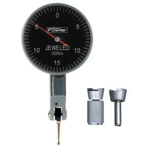 Fowler 52-562-780-0 1-1/2" Horizontal Black Dial Test Indicator
