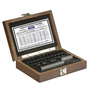 Fowler 53-672-036-0 36 Piece Economy Rectangular Gage Block Set