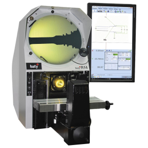 Fowler 53-900-800-5 Baty R14 - XLS Horizontal Optical Comparator with Acu-rite DC 102 Readout - 14" screen
